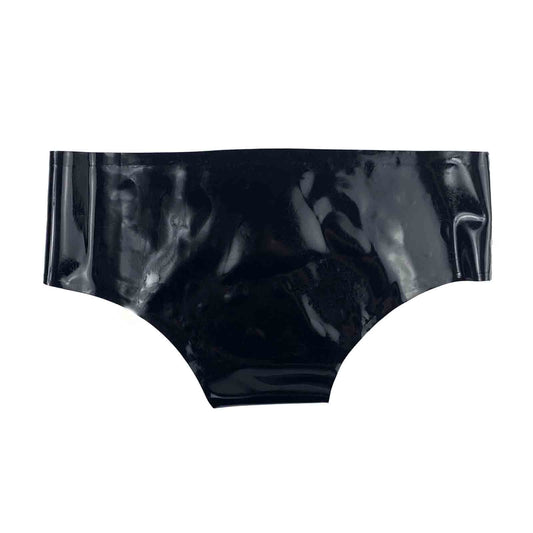 MONNIK Latex  Panties Ladies Low Waist Lingerie for Bodysuit Party Club Wear