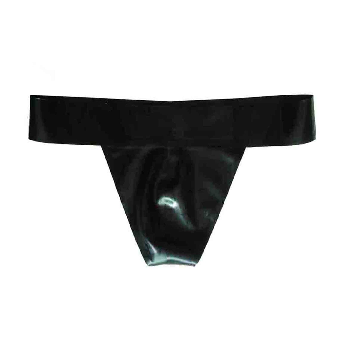 MONNIK Latex Lingerie Seamless Briefs Panties Tight Underwear Bottom Open for Catsuit