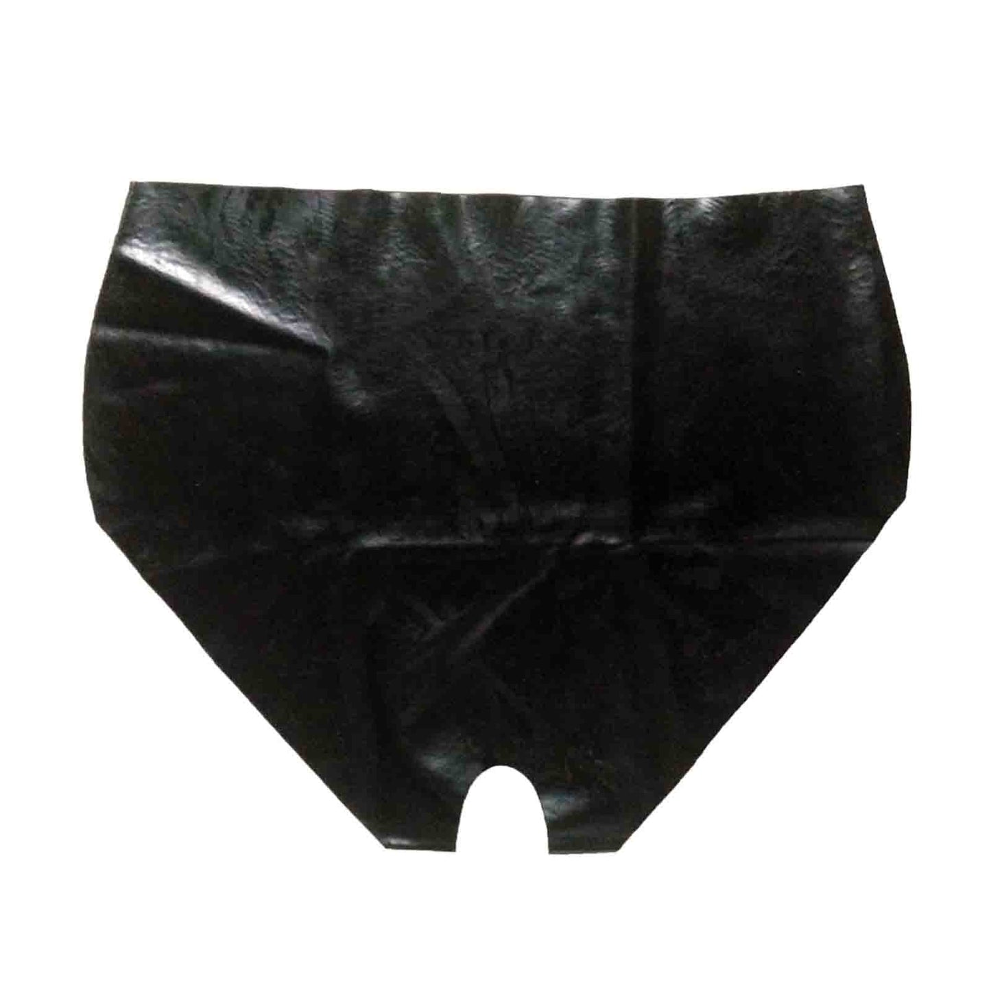 MONNIK Latex Lingerie Seamless Briefs Panties Tight Underwear Bottom Open for Catsuit