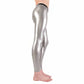 MONNIK Latex Unisex Gary Mid-pants with Black Trim Tights for Bodysuit Party Clubwear