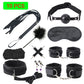 20PCS Bed Bondage Set BDSM Kits Sex Toys For Women Adults Handcuffs Whip Tail Butt Anal Plug Vibrators Massager Exotic Products