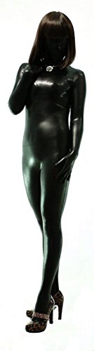 Unisex Metallic Zentai Second Skin Full Bodysuit Spandex One piece Lycra Fabric