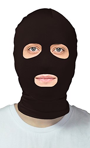 Lycra Masken Spandex Hoods Open Eyes and Mouth Zentai Hood Mask Cosplay Accessories