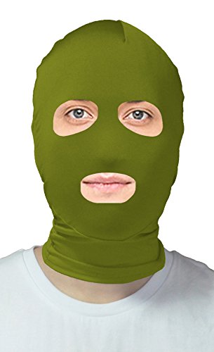 Lycra Masken Spandex Hoods Open Eyes and Mouth Zentai Hood Mask Cosplay Accessories