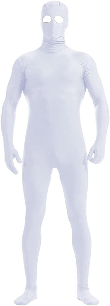 Men's Zentai Bodysuit with Eyes Open Spandex One piece Lycra Fabric