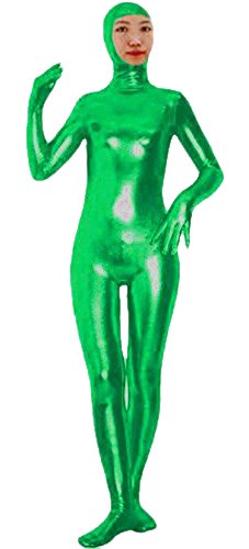 Shiny Spandex Open Face Full Bodysuit Zentai Suit for Adults and Children Spandex One piece Lycra Fabric