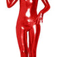 Shiny Spandex Open Face Full Bodysuit Zentai Suit for Adults and Children Spandex One piece Lycra Fabric