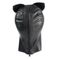 MONNIK Black Latex Hood Rubber Mask with Cat Small Ear for Wear Latex Party Bodysuit Cosplay