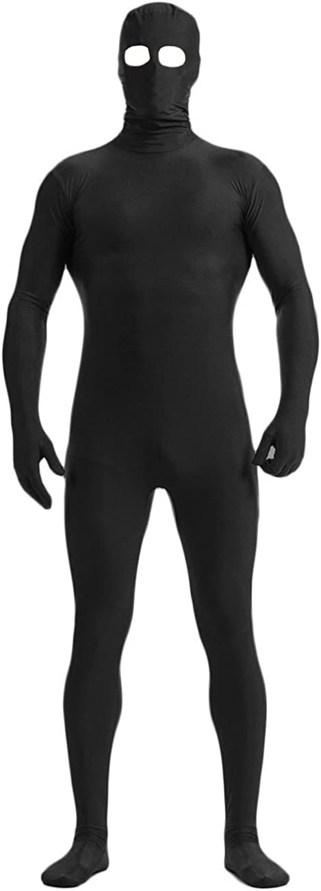 Men's Zentai Bodysuit with Eyes Open Spandex One piece Lycra Fabric