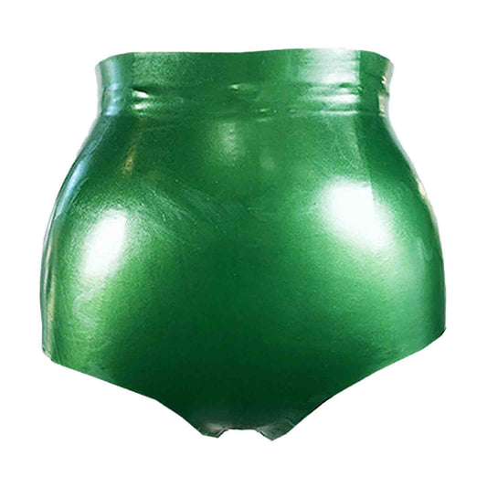 MONNIK Latex Knickers High Waist Latex Panties Rubber Lingerie Custom Made for Bodysuit