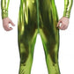 Men's Shiny Metallic Unitard Dancewear Spandex One piece Lycra Fabric