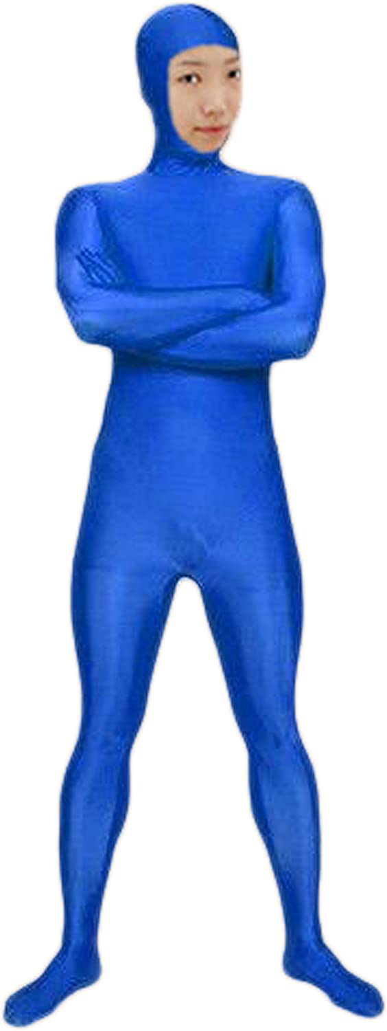 Spandex Open Face Full Bodysuit Zentai Suit for Adults and Kids Spandex One piece Lycra Fabric