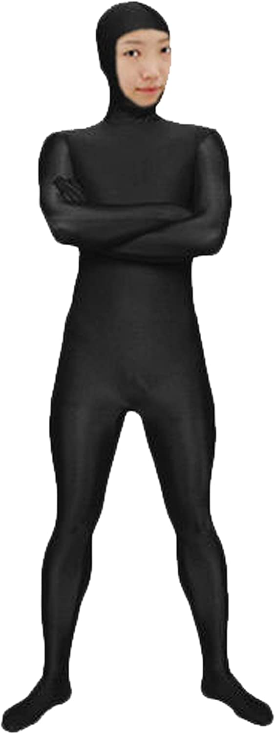 Spandex Open Face Full Bodysuit Zentai Suit for Adults and Kids Spandex One piece Lycra Fabric