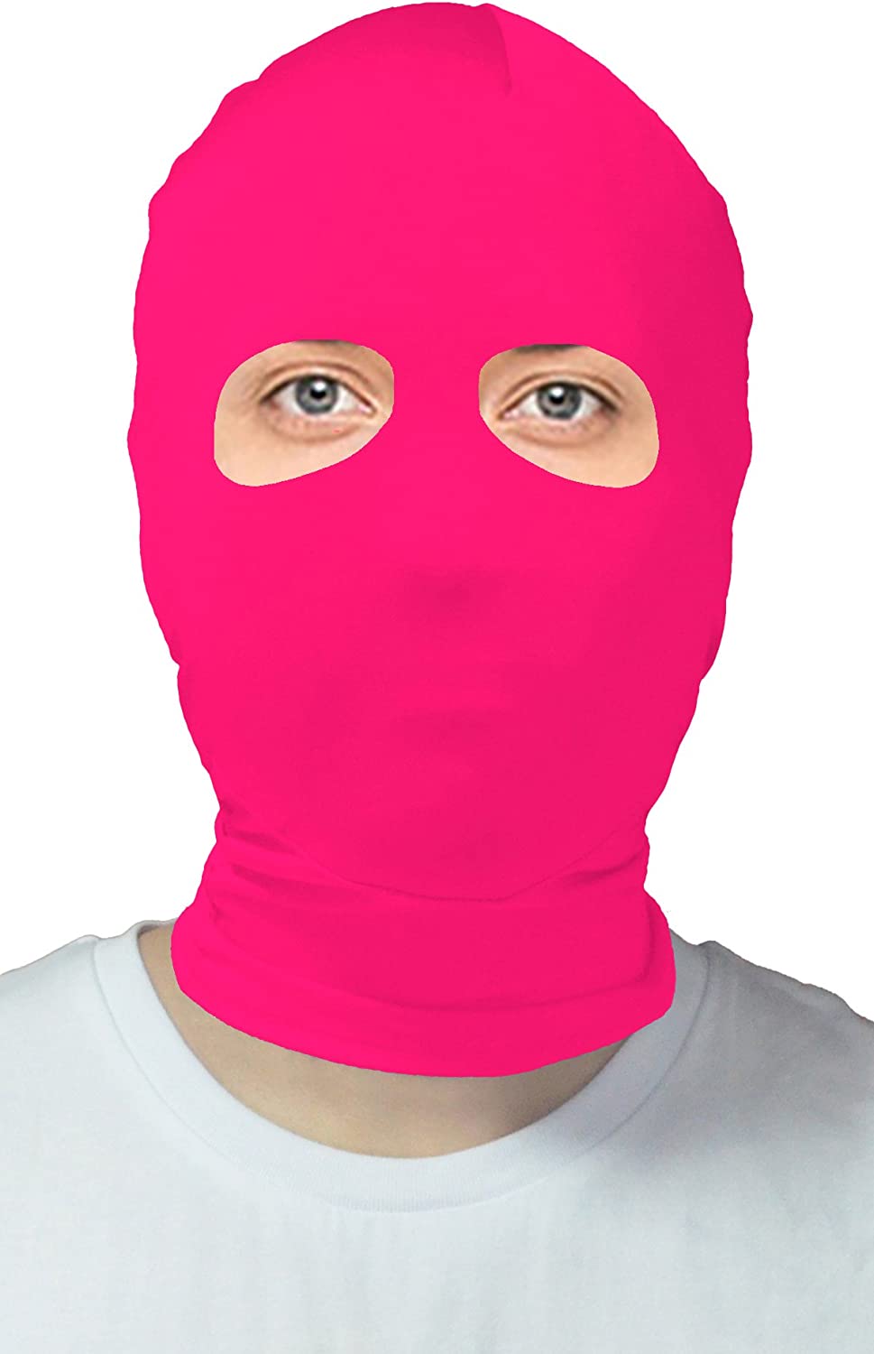 Lycra Masken Spandex Hoods Open Eyes Zentai Hood Mask Cosplay Accessories