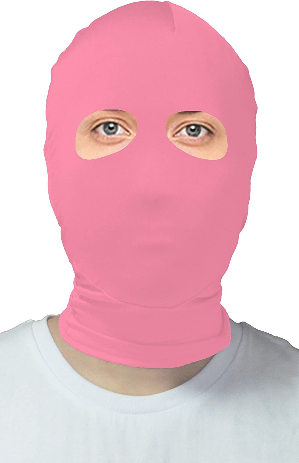 Lycra Masken Spandex Hoods Open Eyes Zentai Hood Mask Cosplay Accessories