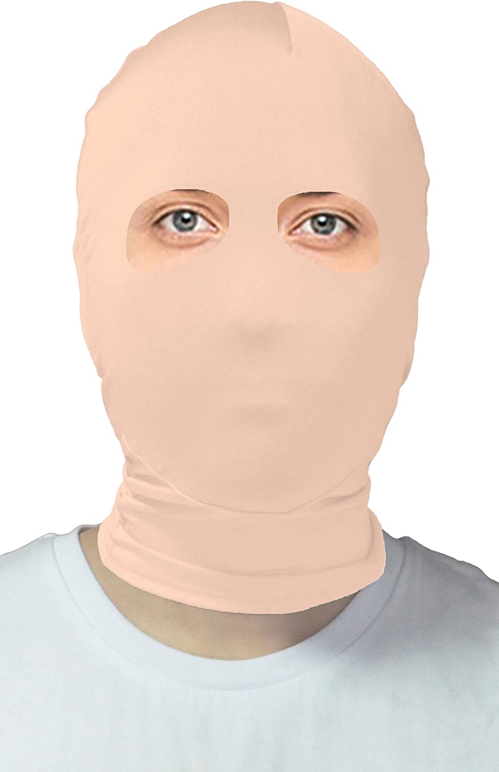 Lycra Masken Spandex Hoods Open Eyes Zentai Hood Mask Cosplay Accessories