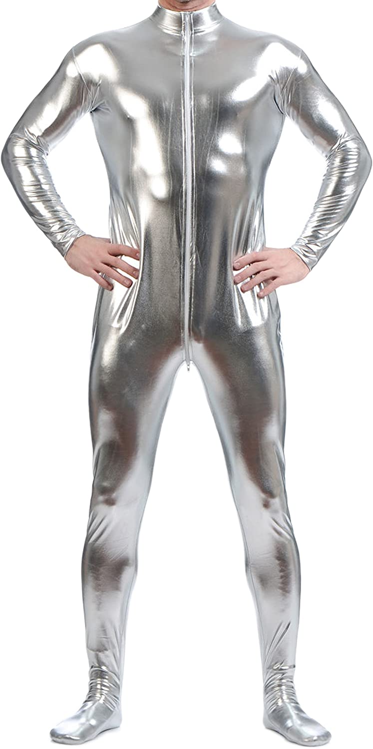 Unitard Skin-Tight Dancewear Metallic Suit for Adults and Children Spandex One piece Lycra Fabric