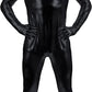 Adult Shiny Metallic Open Eyes and Mouth Zentai Supersuit Costume Spandex One piece Lycra Fabric