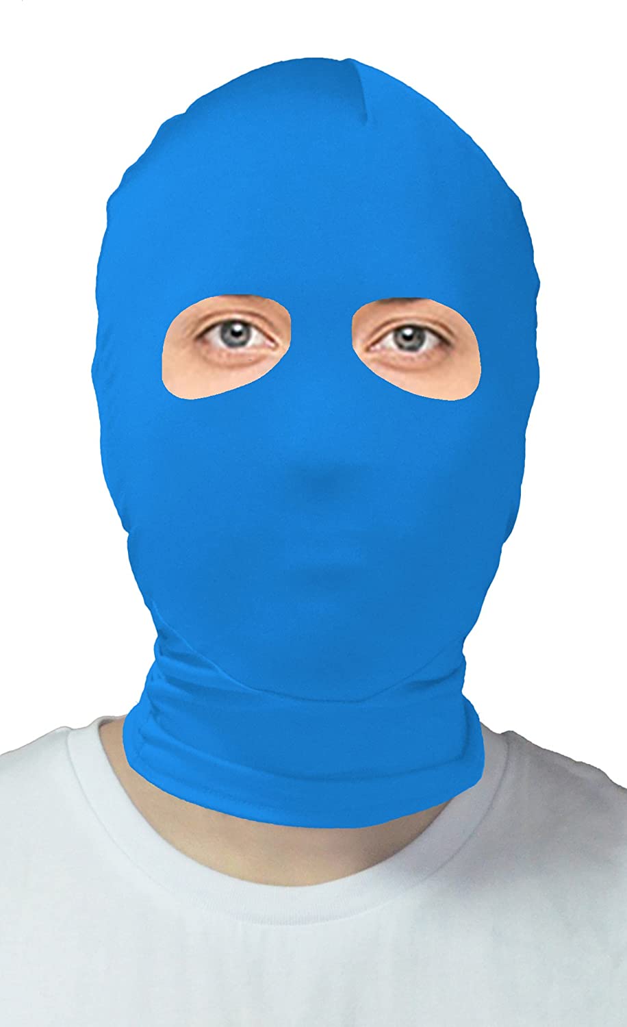 Lycra Masken Spandex Hoods Open Eyes Zentai Hood Mask Cosplay Accessories