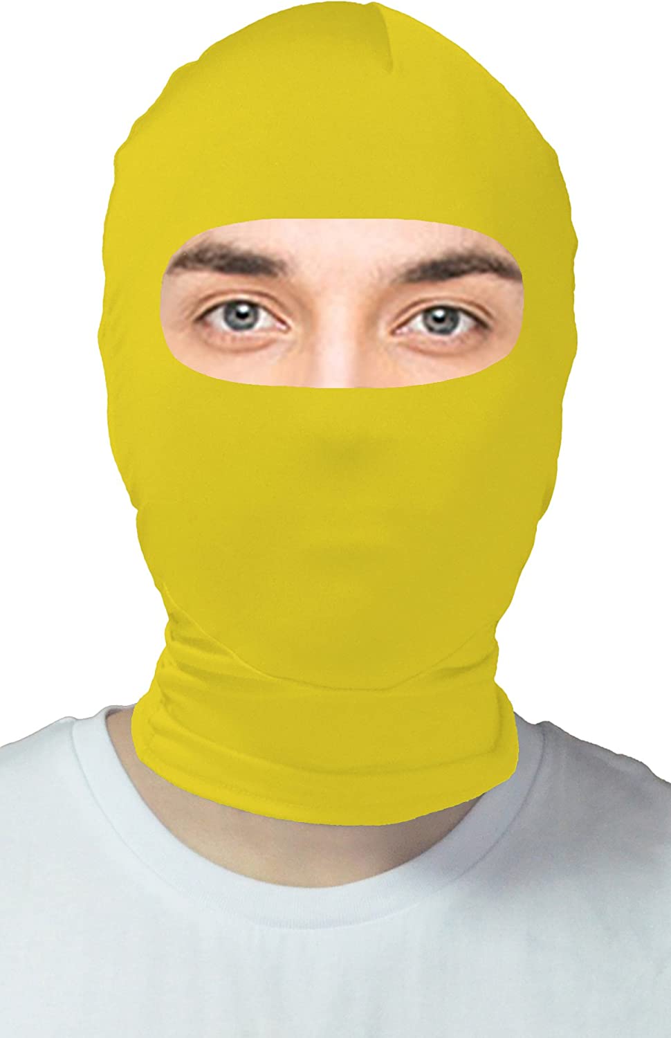 Lycra Masken Spandex Hoods Eyes Hole Zentai Mask Halloween Hood Cosplay Accessories