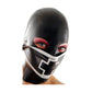 MONNIK Latex Hood with Removable Mouth Mask Handmade for Party Cosplay Clubwear Catsuit