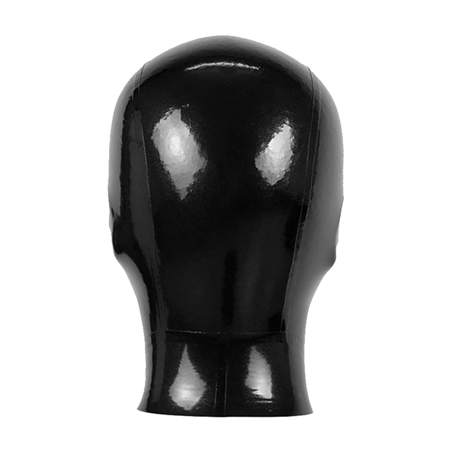 MONNIK Full Cover Latex Mask Rubber Unisex Hood Open Nostril with Rear Zipper Handmade for Bodysuit Fetish Party