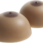 Coffee Crossdresser Silicone Breasts Forms Round Mastectomy Prosthesis Bra Inserts Fake Breast Enhancers for Transgender