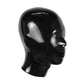 MONNIK Full Cover Latex Mask Rubber Unisex Hood Open Nostril with Rear Zipper Handmade for Bodysuit Fetish Party